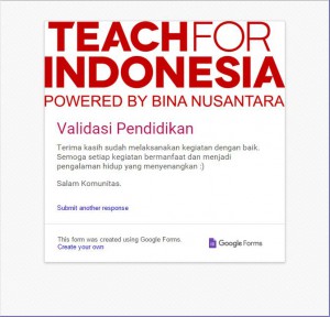 Validasi Pendidikan sekolah SMK 4